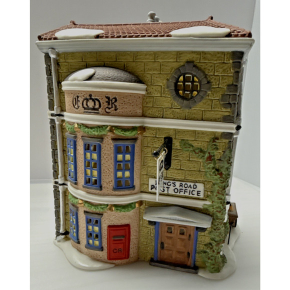 Dept 56 The Collection Dickens Village Series King's Road Post Office No Cord - Picture 12 of 12